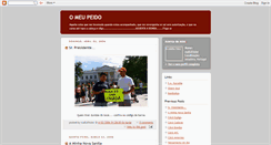Desktop Screenshot of omeupeido.blogspot.com