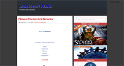 Desktop Screenshot of leonheartroom.blogspot.com