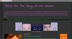 Desktop Screenshot of geminiwitchtwin.blogspot.com