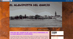 Desktop Screenshot of elalquimistadelrancio.blogspot.com
