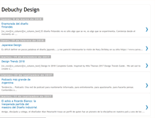 Tablet Screenshot of debuchydesign.blogspot.com
