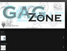 Tablet Screenshot of gagzone.blogspot.com