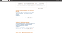 Desktop Screenshot of gekoskunstskole.blogspot.com