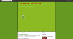 Desktop Screenshot of lubricantesamalie.blogspot.com