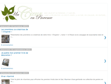 Tablet Screenshot of coeurenprovence.blogspot.com