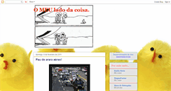 Desktop Screenshot of meuladodacoisa.blogspot.com