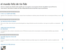 Tablet Screenshot of elmundofelizdetiofide.blogspot.com