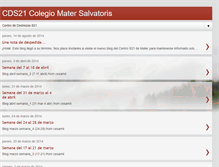 Tablet Screenshot of cds21cms.blogspot.com
