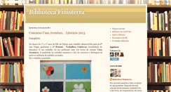 Desktop Screenshot of bibliotecafinisterra.blogspot.com