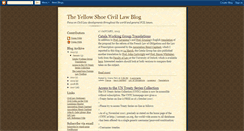 Desktop Screenshot of clyellowshoe.blogspot.com