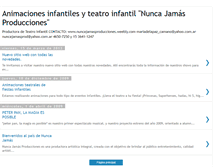 Tablet Screenshot of nuncajamasprod.blogspot.com