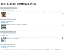 Tablet Screenshot of adunsemanggol.blogspot.com