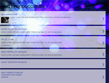 Tablet Screenshot of naiotproducciones.blogspot.com