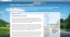 Desktop Screenshot of patientadvocacycfcf.blogspot.com