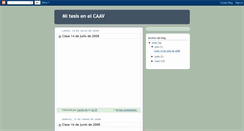 Desktop Screenshot of mitesisenelcaav.blogspot.com