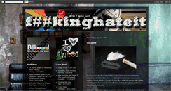 Desktop Screenshot of fkinghateit.blogspot.com