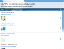 Tablet Screenshot of ceapemtcursos.blogspot.com