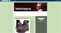 Desktop Screenshot of cowboy-hats.blogspot.com