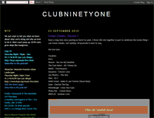 Tablet Screenshot of clubninetyone.blogspot.com