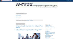 Desktop Screenshot of computal.blogspot.com