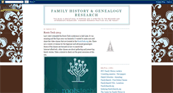 Desktop Screenshot of ksummersfamilyhistory.blogspot.com