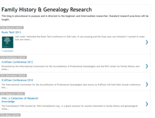 Tablet Screenshot of ksummersfamilyhistory.blogspot.com