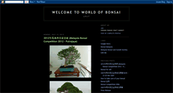 Desktop Screenshot of bonsaiempire.blogspot.com