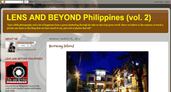 Desktop Screenshot of lensandbeyondphilippines.blogspot.com