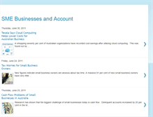 Tablet Screenshot of businessaccountblog.blogspot.com