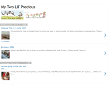 Tablet Screenshot of myfirstprecious.blogspot.com