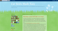 Desktop Screenshot of carseatsmadeeasy.blogspot.com