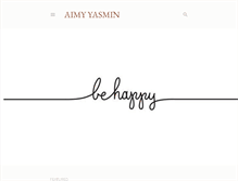 Tablet Screenshot of aimyasminx.blogspot.com