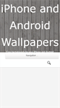 Mobile Screenshot of nr1iphonewalls.blogspot.com