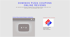 Desktop Screenshot of dominospizzacouponsonline.blogspot.com