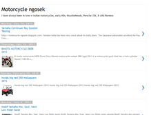 Tablet Screenshot of motorcycle-ngosek.blogspot.com