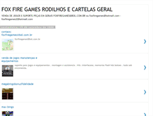 Tablet Screenshot of foxfiregamescacaniquies.blogspot.com