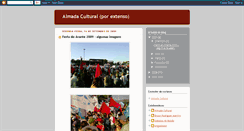 Desktop Screenshot of almada-cultural2.blogspot.com