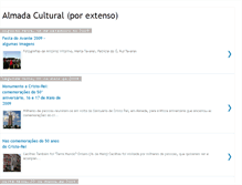 Tablet Screenshot of almada-cultural2.blogspot.com