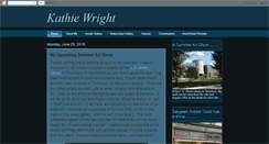 Desktop Screenshot of kathiewright.blogspot.com