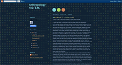 Desktop Screenshot of myersanthro102.blogspot.com