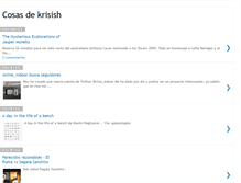 Tablet Screenshot of krisish.blogspot.com