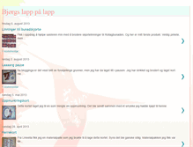 Tablet Screenshot of bjorgslapppalapp.blogspot.com