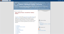Desktop Screenshot of master2banquefinance.blogspot.com