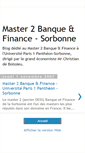 Mobile Screenshot of master2banquefinance.blogspot.com