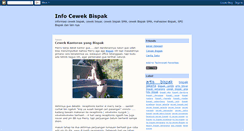 Desktop Screenshot of info-cewekbispak.blogspot.com