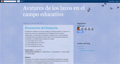 Desktop Screenshot of lazosyeducacion.blogspot.com