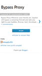 Mobile Screenshot of bypass-proxy-932.blogspot.com