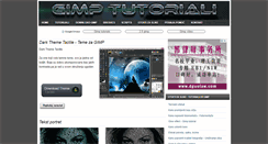 Desktop Screenshot of gimptutoriali.blogspot.com