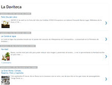 Tablet Screenshot of ladaviteca.blogspot.com