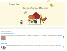 Tablet Screenshot of aliysalee.blogspot.com